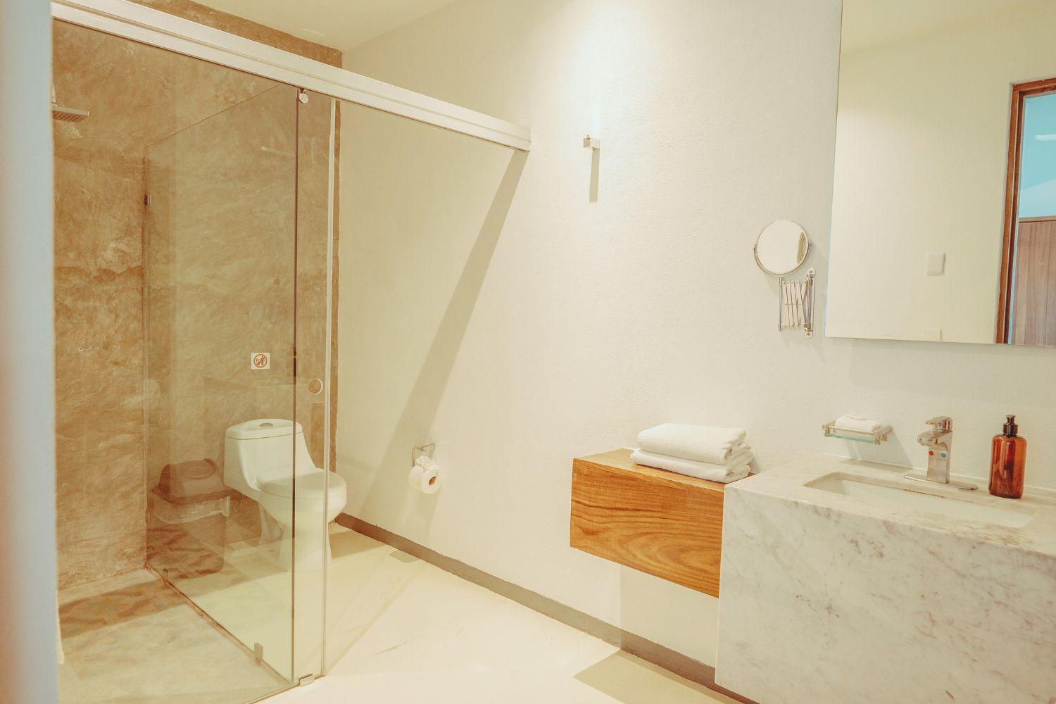 Casa Pepe Hotel Sayulita Kültér fotó A bathroom with a shower enclosure